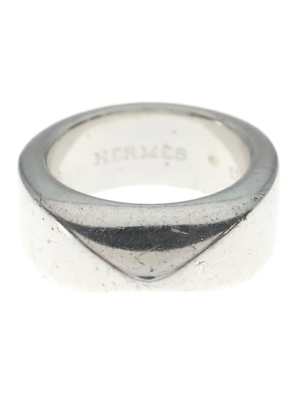 Hermes Medor Sterling Silver Ring